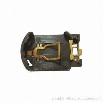 Battery Holder SMT Connector, CR2032 Coin Cell, Comes in Various Shapes and Colors, RoHS-marked